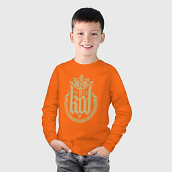 Лонгслив хлопковый детский Kingdom Come Deliverance, цвет: оранжевый — фото 2