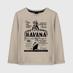 Детский лонгслив Havana Cuba