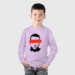 Лонгслив хлопковый детский Chester Creative, цвет: лаванда — фото 2