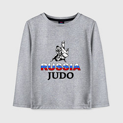 Детский лонгслив Russia judo