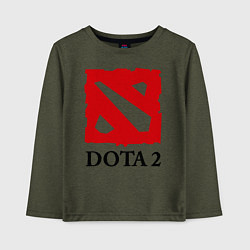 Детский лонгслив Dota 2: Logo