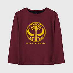 Детский лонгслив Iron Banana