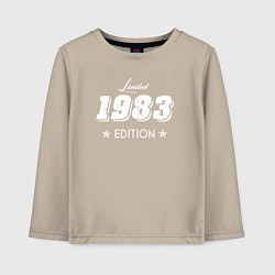 Детский лонгслив Limited Edition 1983