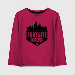 Лонгслив хлопковый детский Fortnite Forever, цвет: маджента