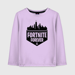 Лонгслив хлопковый детский Fortnite Forever, цвет: лаванда