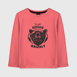 Детский лонгслив Russian Grizzly