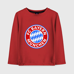 Лонгслив хлопковый детский Bayern Munchen FC, цвет: красный