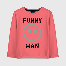 Детский лонгслив HU: Funny Man