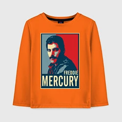 Лонгслив хлопковый детский Freddie Mercury, цвет: оранжевый