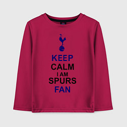 Детский лонгслив Keep Calm & Spurs fan