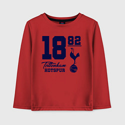 Лонгслив хлопковый детский FC Tottenham 1882, цвет: красный