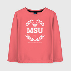 Детский лонгслив MSU