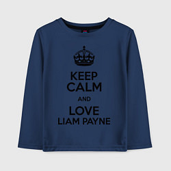 Детский лонгслив Keep Calm & Love Liam Payne