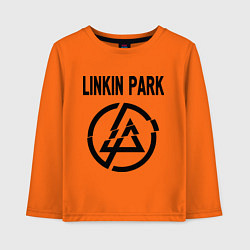 Лонгслив хлопковый детский Linkin Park, цвет: оранжевый