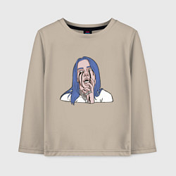 Детский лонгслив Billie Eilish