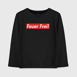 Детский лонгслив Feuer Frei!