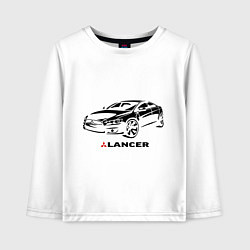 Детский лонгслив Mitsubishi lancer