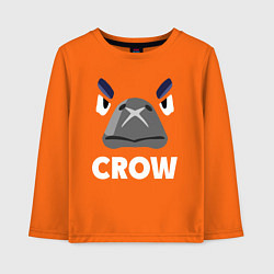 Детский лонгслив Brawl Stars CROW