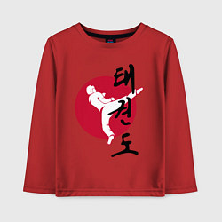 Детский лонгслив Тхэквондо