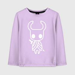 Лонгслив хлопковый детский Hollow Knight, цвет: лаванда