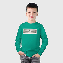 Лонгслив хлопковый детский Kobe Bryant, цвет: зеленый — фото 2