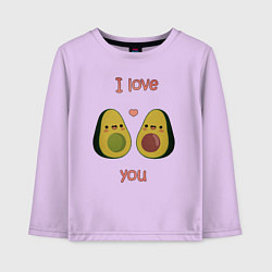 Детский лонгслив AVOCADO LOVE