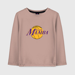 Детский лонгслив Lakers - Black Mamba