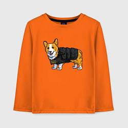 Детский лонгслив Corgi police