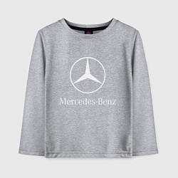 Лонгслив хлопковый детский MERCEDES, цвет: меланж