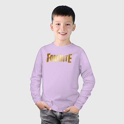 Лонгслив хлопковый детский FORTNITE 2, цвет: лаванда — фото 2