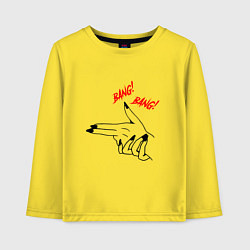 Детский лонгслив BANG BANG