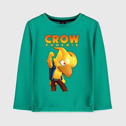 Детский лонгслив BRAWL STARS CROW PHOENIX