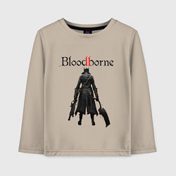 Лонгслив хлопковый детский Bloodborne, цвет: миндальный