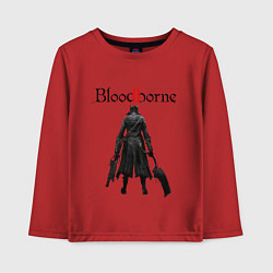Лонгслив хлопковый детский Bloodborne, цвет: красный