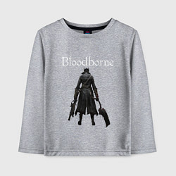 Лонгслив хлопковый детский Bloodborne, цвет: меланж