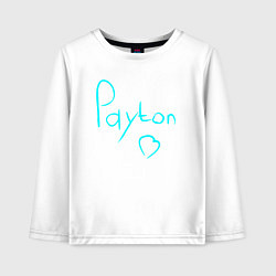 Детский лонгслив PAYTON LOVE