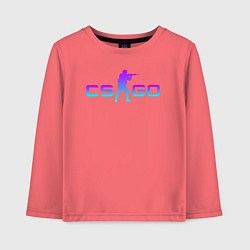 Детский лонгслив CS GO NEON