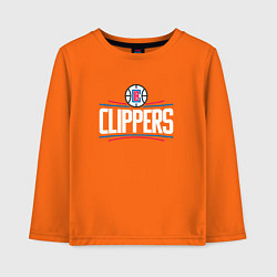 Детский лонгслив Los Angeles Clippers