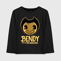 Лонгслив хлопковый детский Bendy And The Ink Machine, цвет: черный