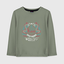 Лонгслив хлопковый детский SPICE RAMEN DESTINY 2, цвет: авокадо
