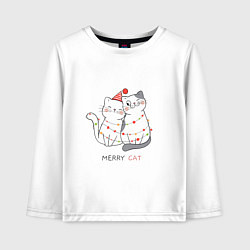 Детский лонгслив Merry Cat