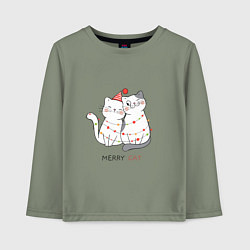 Детский лонгслив Merry Cat