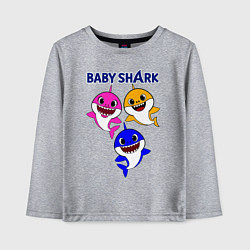 Детский лонгслив Baby Shark