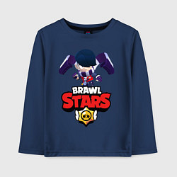 Детский лонгслив Brawl Stars Эдгар