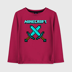 Детский лонгслив Minecraft