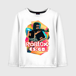 Детский лонгслив CS:GO Roblox