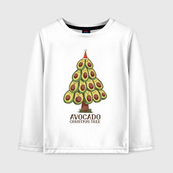 Детский лонгслив Avocado Christmas Tree