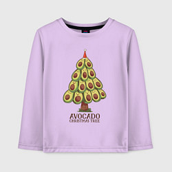 Детский лонгслив Avocado Christmas Tree