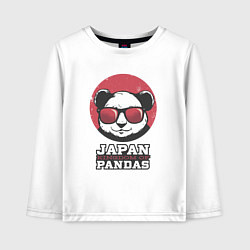 Детский лонгслив Japan Kingdom of Pandas