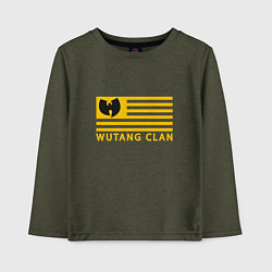 Детский лонгслив Wu-Tang Flag